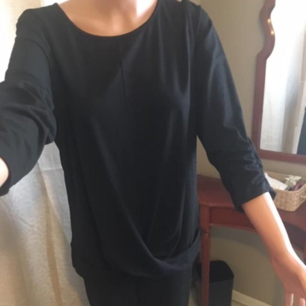 black cross bottom top